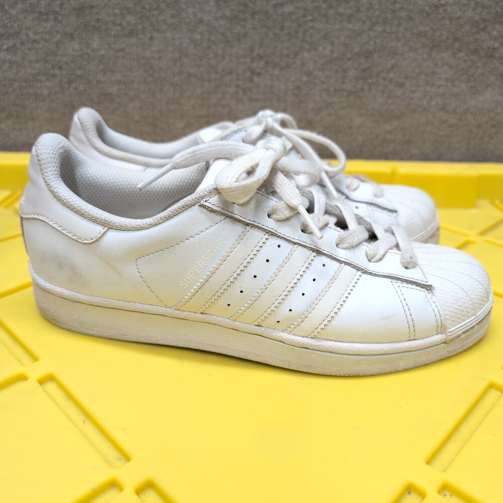 Adidas Superstar Women's Triple White Sneakers Shoes Size 7